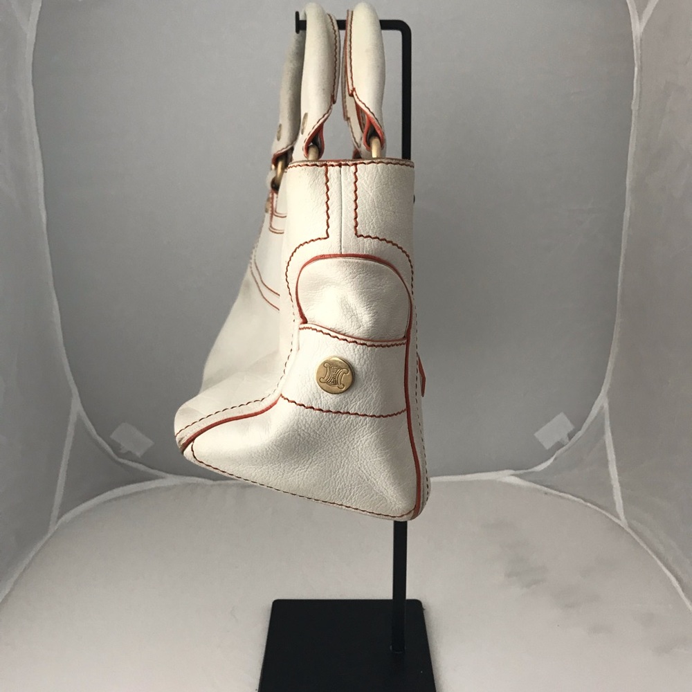 UNAVAILABLE- Celine Boogie CE00/34 White Leather - Picture 2 of 8